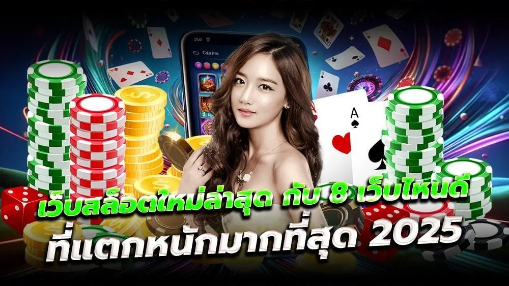 เว็บ สล็อต ใหม่ ล่าสุด 2025